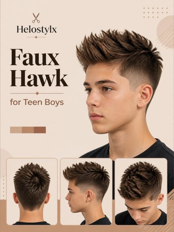 Faux Hawk for Teen Boys