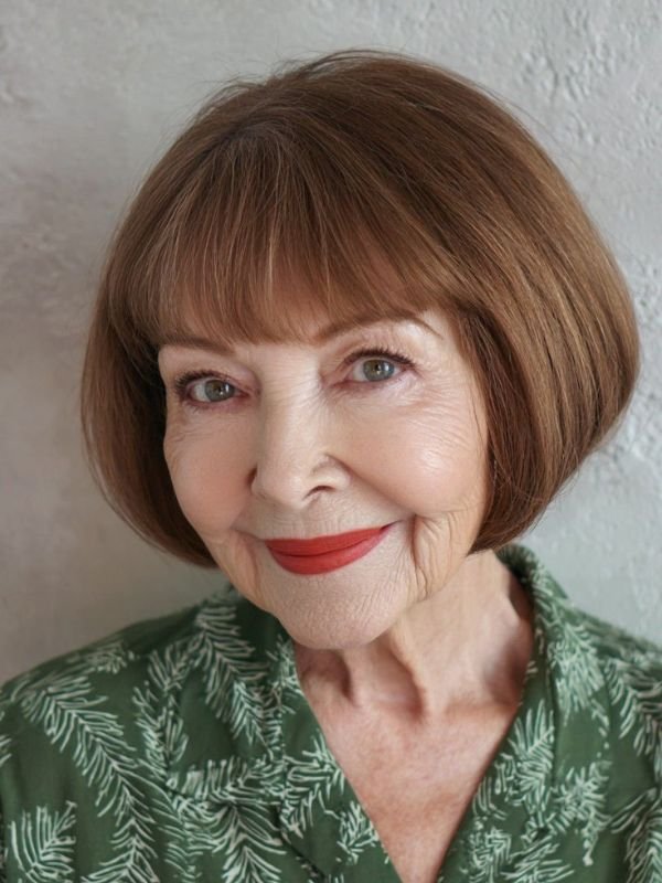 French Bob with Fringe