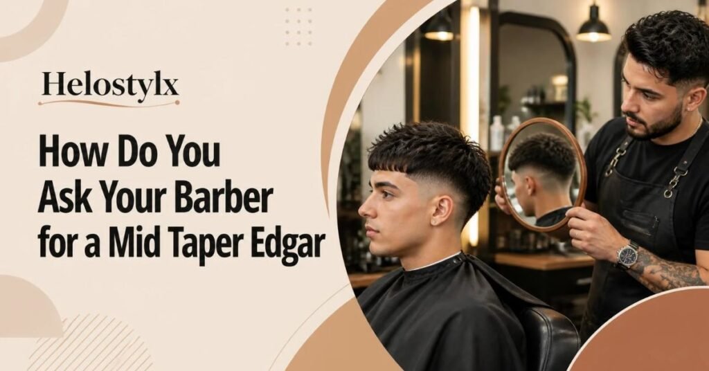 How Do You Ask Your Barber for a Mid Taper Edgar