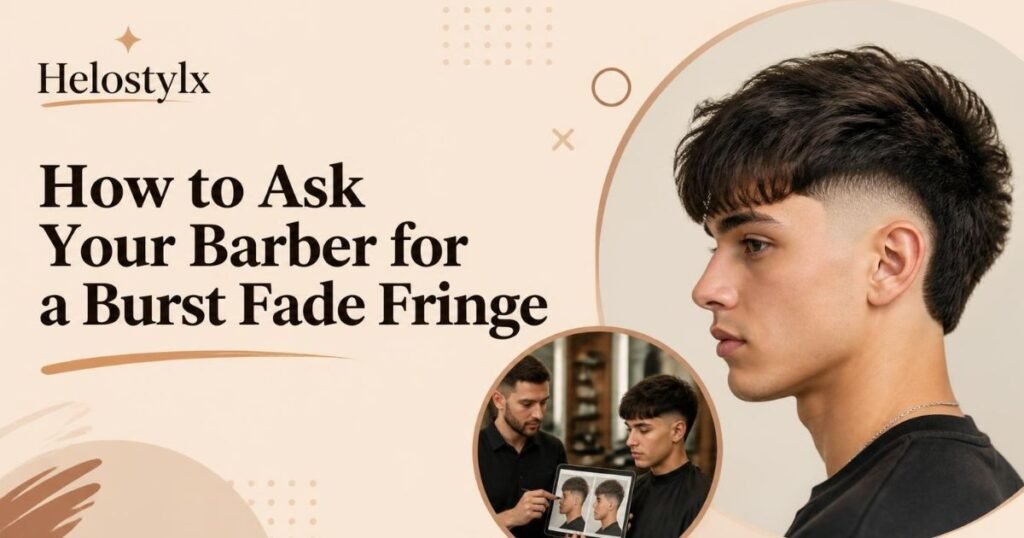 How to Ask Your Barber for a Burst Fade Fringe