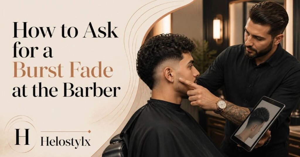 How to Ask for a Burst Fade at the Barber