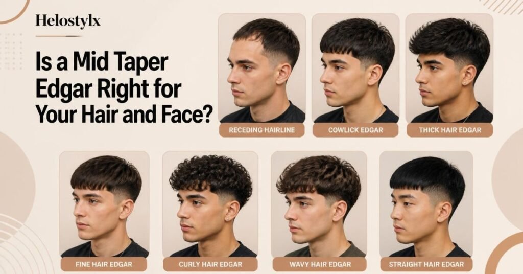 Is a Mid Taper Edgar Right for Your Hair and Face