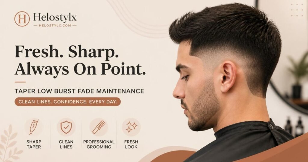 Keeping a Taper Low Burst Fade Sharp