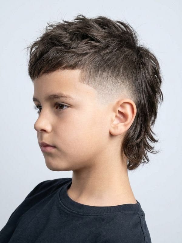 Kids Mullet Fade