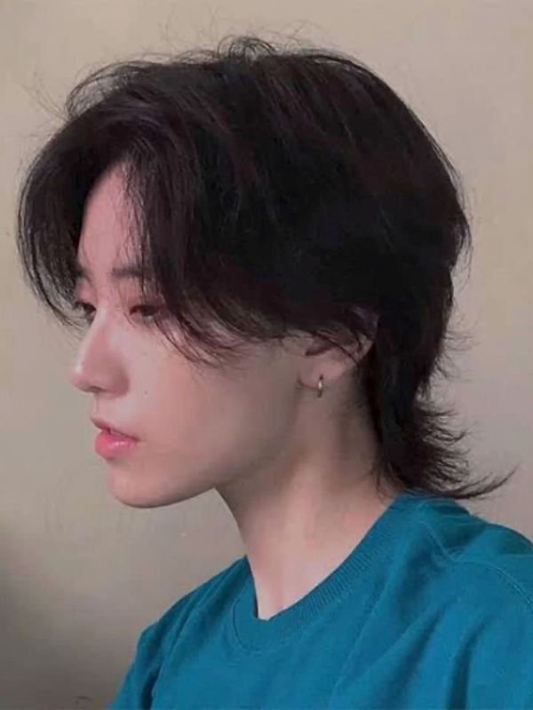 Korean Mullet Wolf Cut