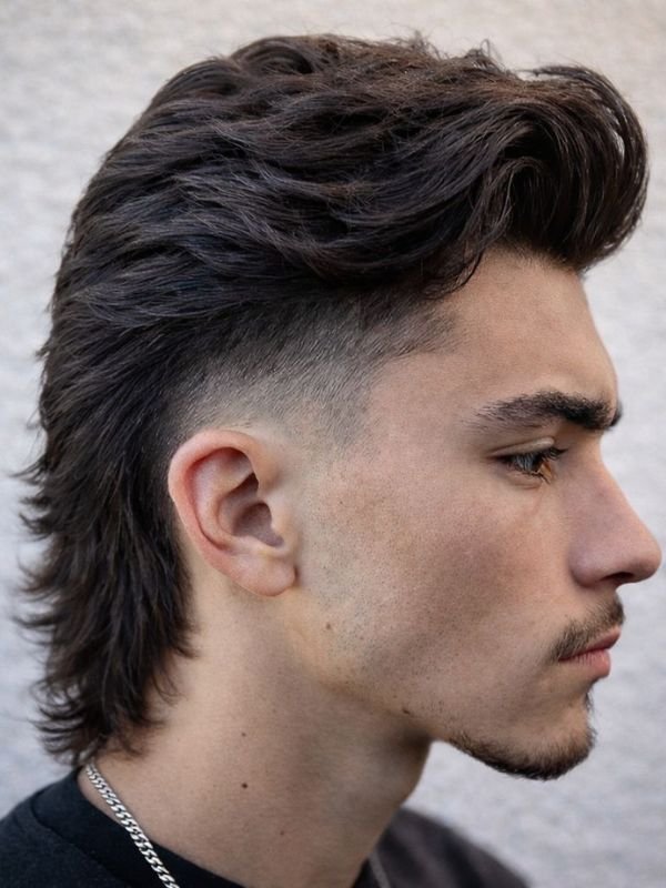 Long Wavy Burst Fade