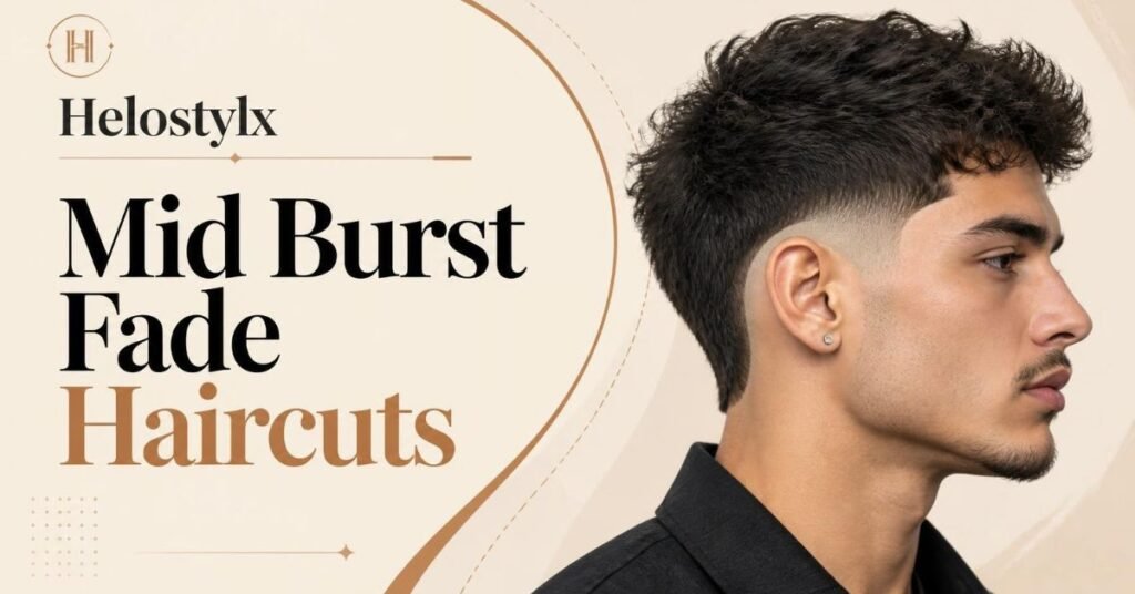 Mid Burst Fade Haircuts