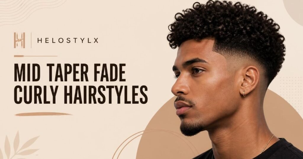 Mid Taper Fade Curly Hairstyles