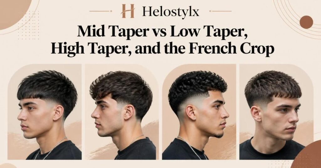 Mid Taper vs Low Taper, High Taper, and the French Crop