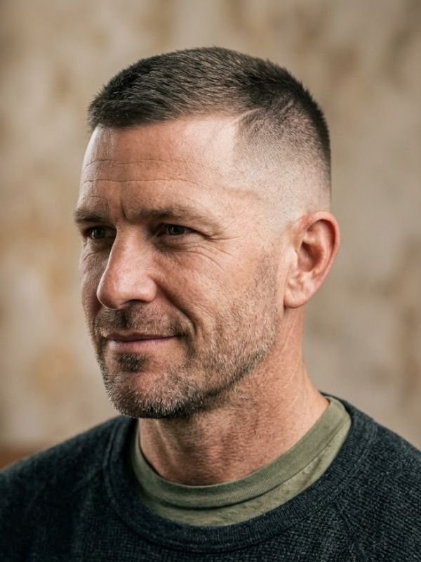 Military Buzz Cut Fade