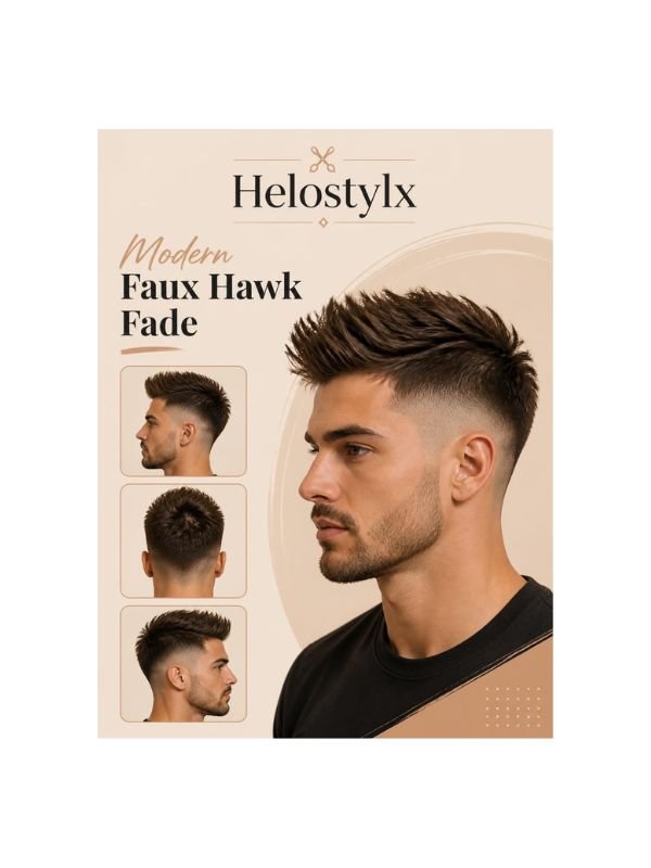 Modern Faux Hawk Fade