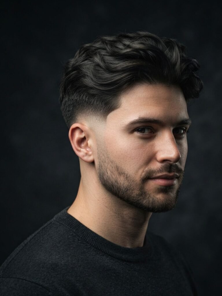 Modern Mid Burst Fade