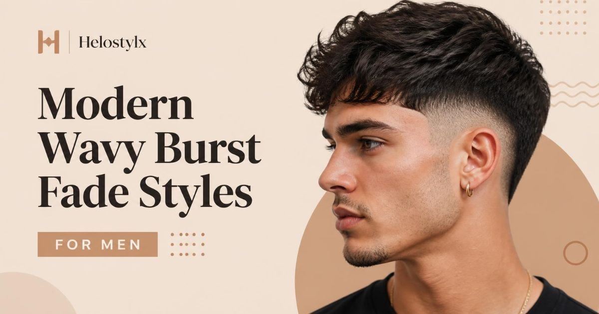21 Modern Wavy Burst Fade Styles for Men in 2026