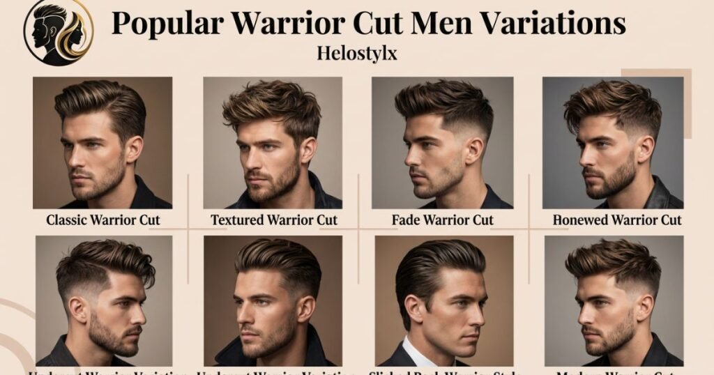 Popular Warrior Cut Men Variations