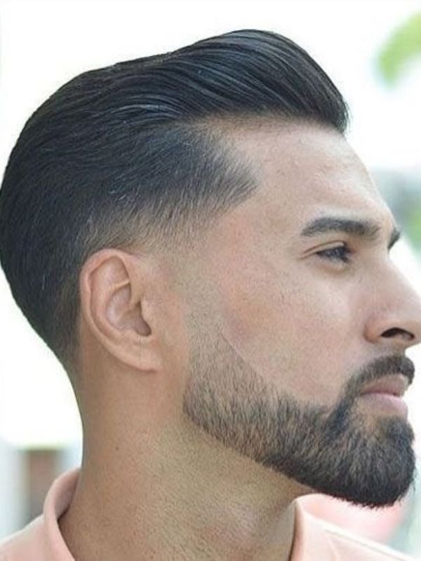 Professional Executive Slick Back Fade
