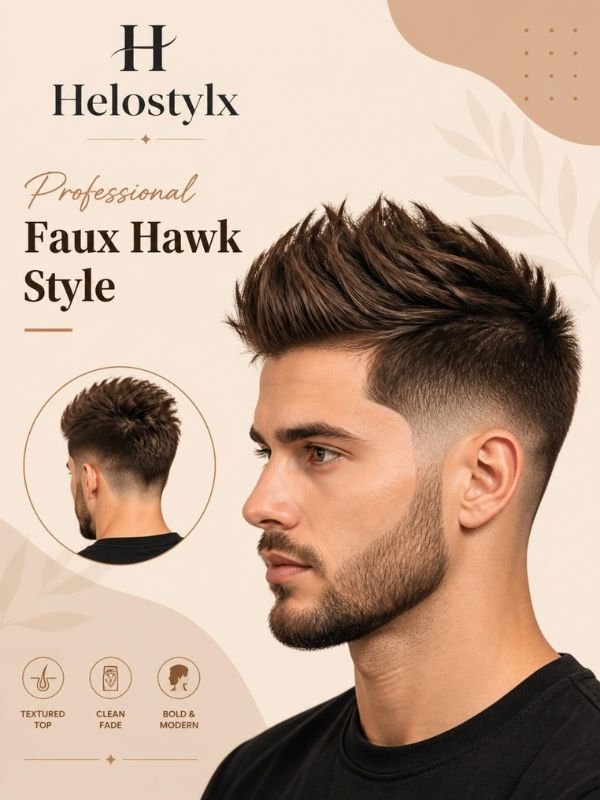 Professional Faux Hawk Style