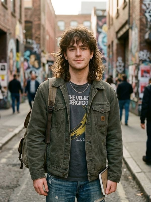 Shaggy Wavy Mullet