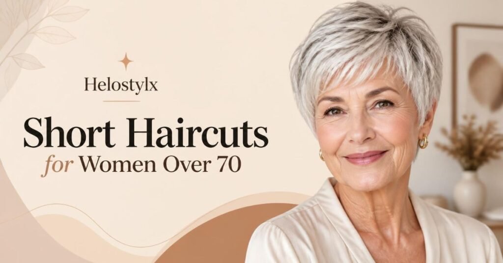 Short Haircuts for Women Over 70