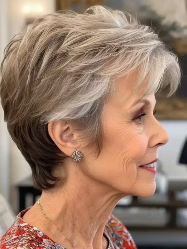 Side-Swept Pixie