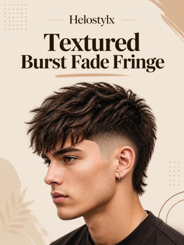 Textured Burst Fade Faux Hawk 