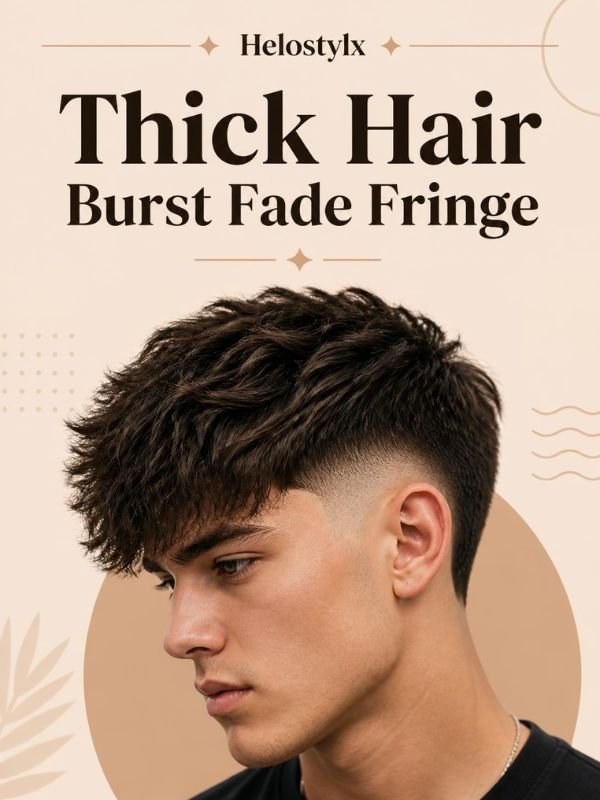Thick Hair Burst Fade Fringe