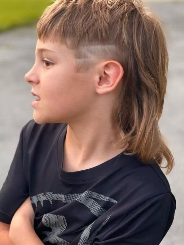 Undercut Mullet Kids