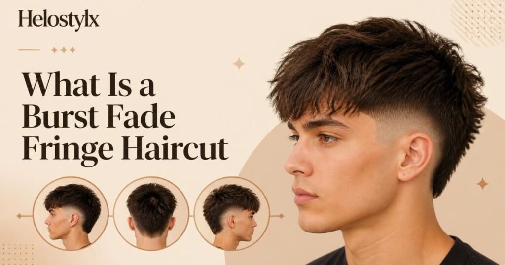 What Is a Burst Fade Fringe Haircut