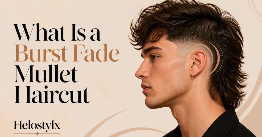 What Is a Burst Fade Mullet Haircut