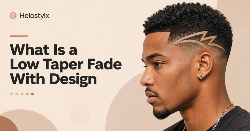 What Is a Low Taper Fade With Design