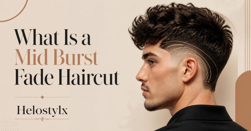What Is a Mid Burst Fade Haircut