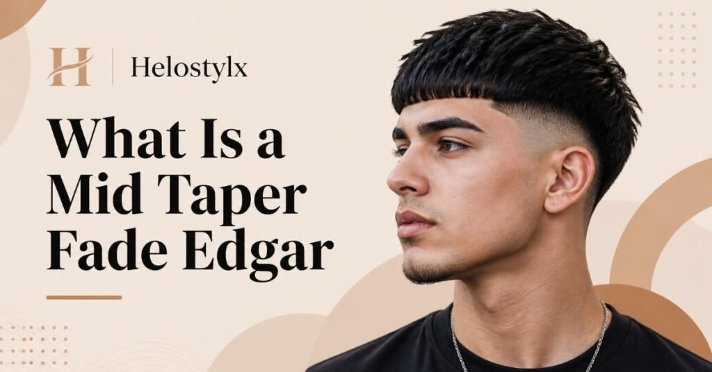 What Is a Mid Taper Fade Edgar