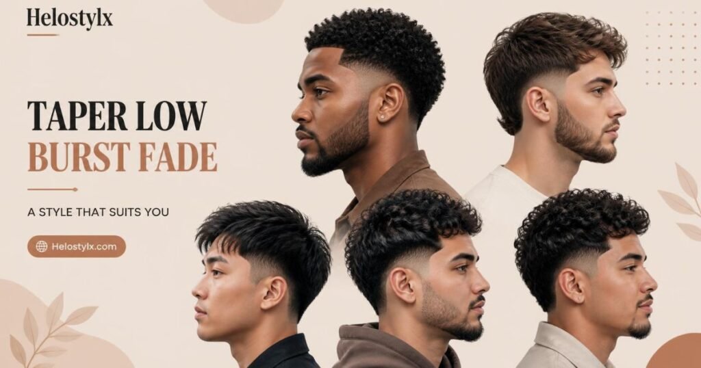 Who a Taper Low Burst Fade Suits