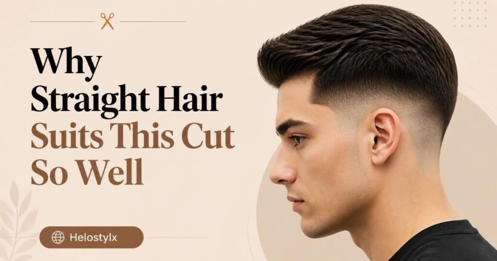 Why Straight Hair Suits This Cut So Well