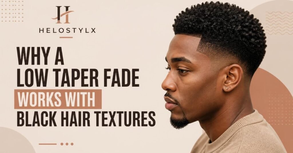 Why a Low Taper Fade Works With Black Hair Textures