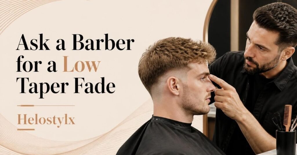 Ask a Barber for a Low Taper Fade