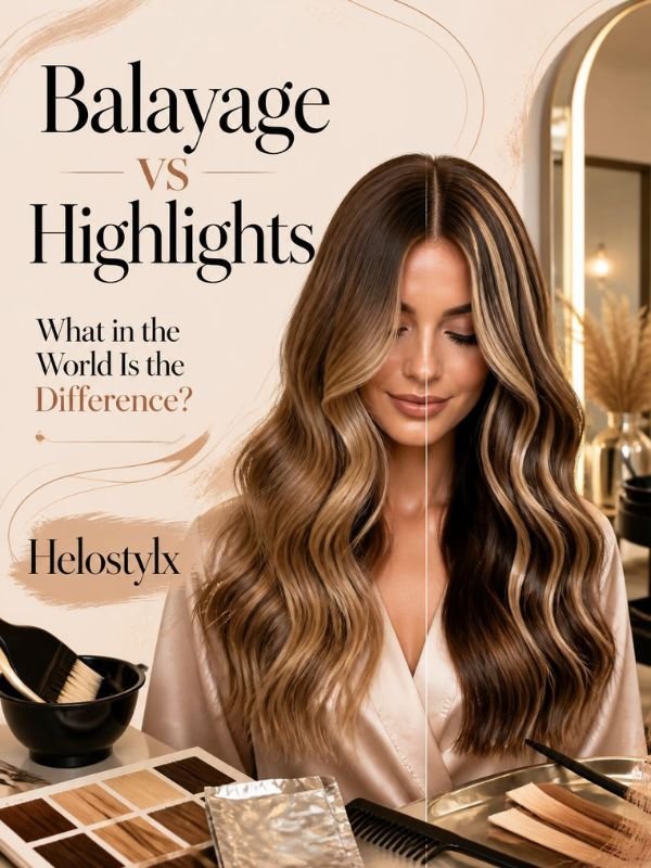 Balayage vs Highlights