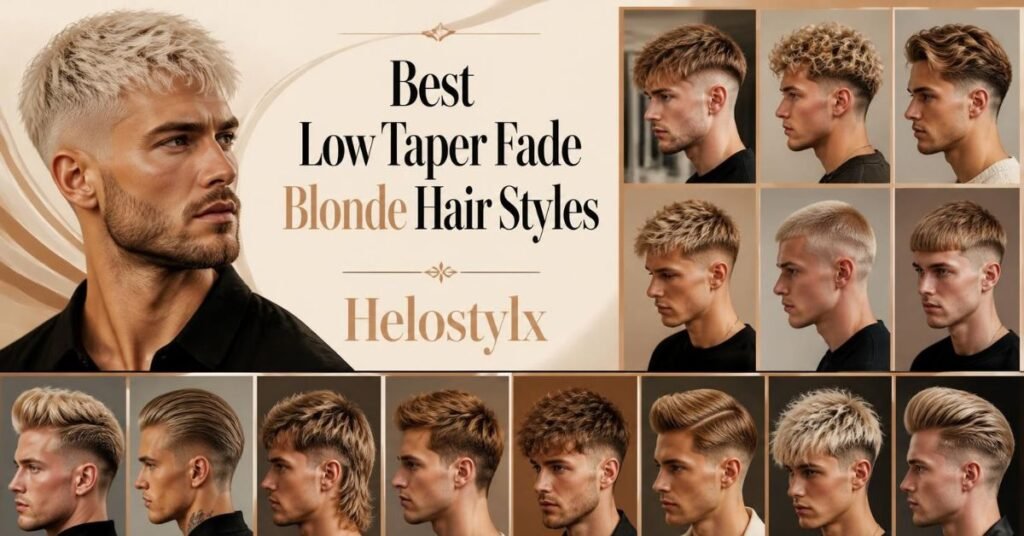 Best Low Taper Fade Blonde Hair Styles