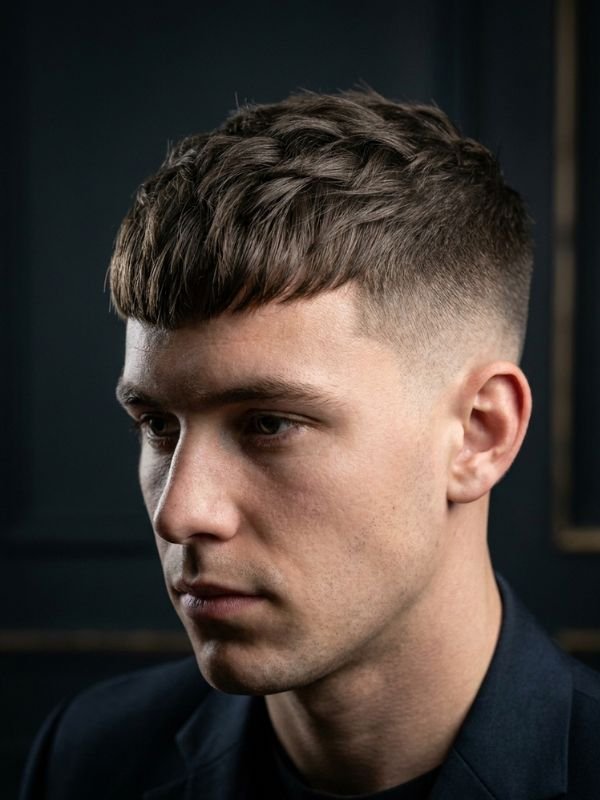 Fringe French Crop Haircut