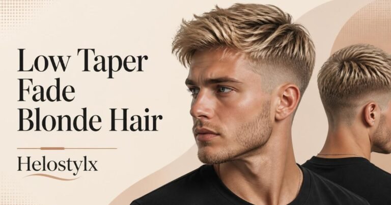 _Low Taper Fade Blonde Hair