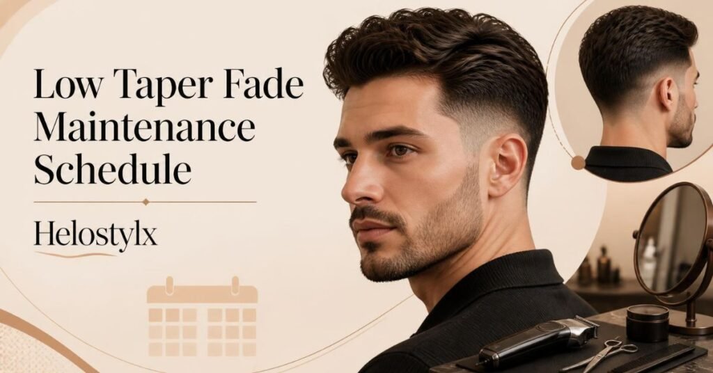 Low Taper Fade Maintenance Schedule