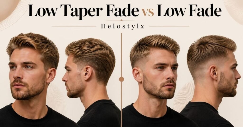 Low Taper Fade vs Low Fade