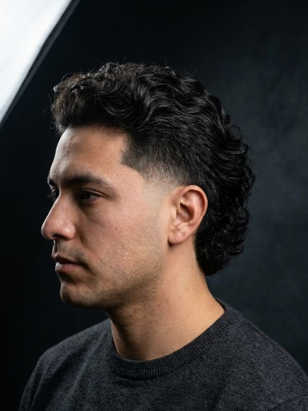 Low Taper Mexican Mullet