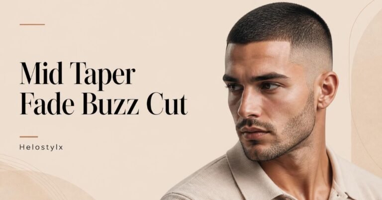 Mid Taper Fade Buzz Cut