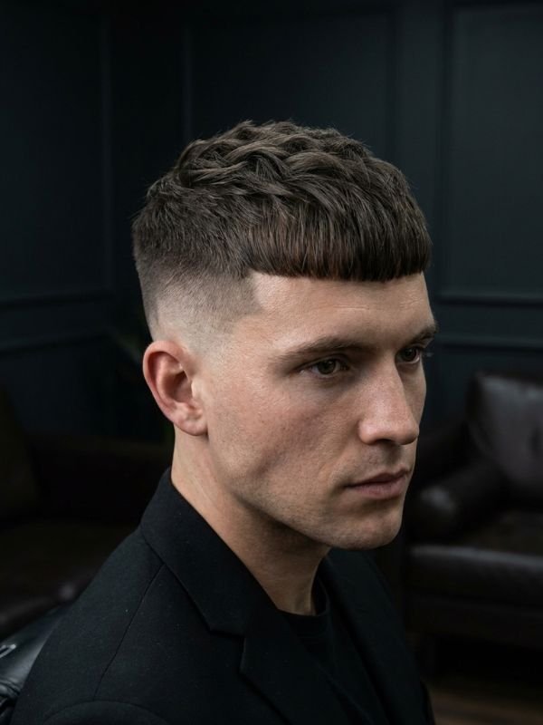 Modern Low Fade French Crop Haircut