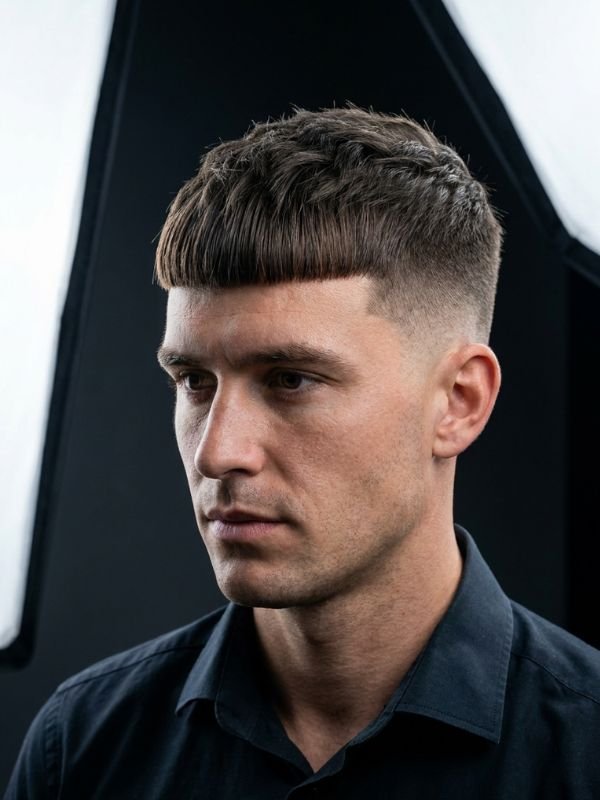 Straight French Crop Haircut
