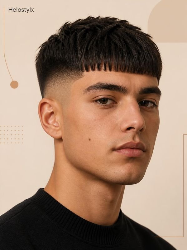 Straight Fringe Edgar with Temp Fade