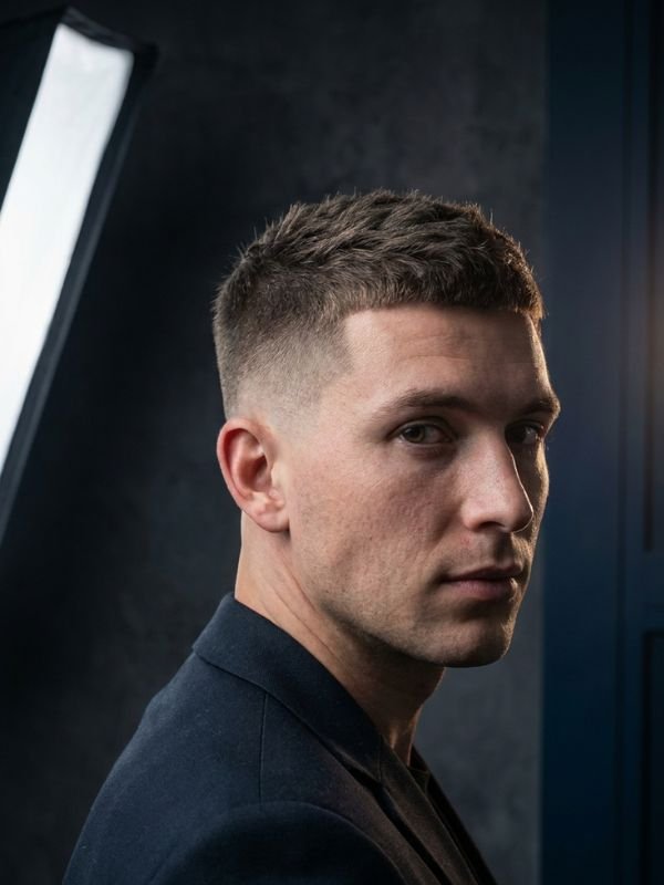 Tapered Crew Cut