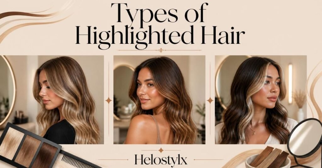 Types of Highlighted Hair