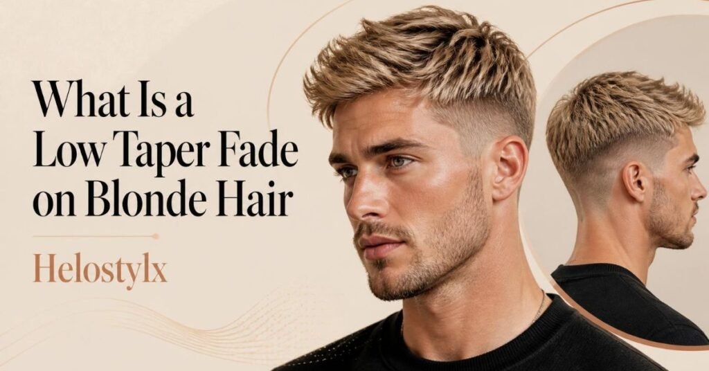 _What Is a Low Taper Fade on Blonde Hair